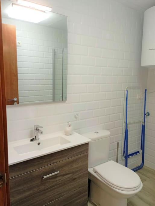 Apartamento En Primera Linea De Mar Rosas Exteriör bild