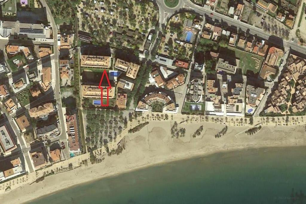 Apartamento En Primera Linea De Mar Rosas Exteriör bild